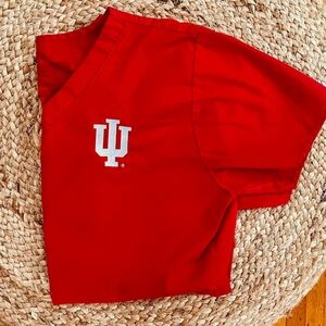 IUSON Red Scrub Top- Women's Small, WonderWink, IU Nursing!